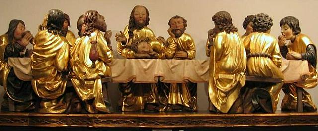 Sculptures from Master Paul's altar in St. James's Church