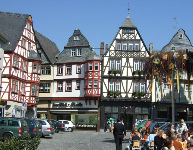 Medieval town center