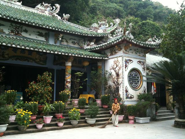 Pagoda in the Marble Mountains