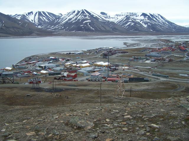 View of Longyearbyen