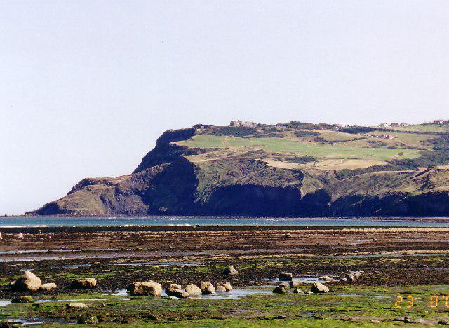 Cliffs at Ravenscar, in the North York Moors National Park, near Scarborough
