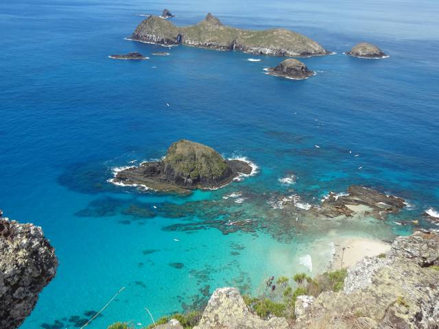 Lord Howe Island view to Admiralty Islands from Malabar Ridge