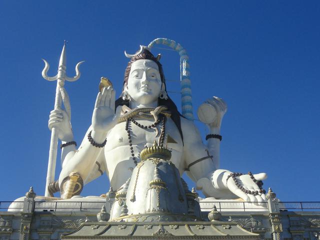 This is the statue of Lord Shiva at Siddhesvara Dhaam in Namchi, Sikkim