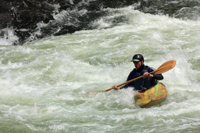 White water kayaking in Ohiopyle State Park