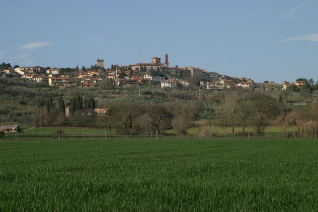 Panorama of Lucignano