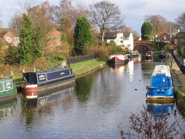 Barges on the Bridgewater Canal