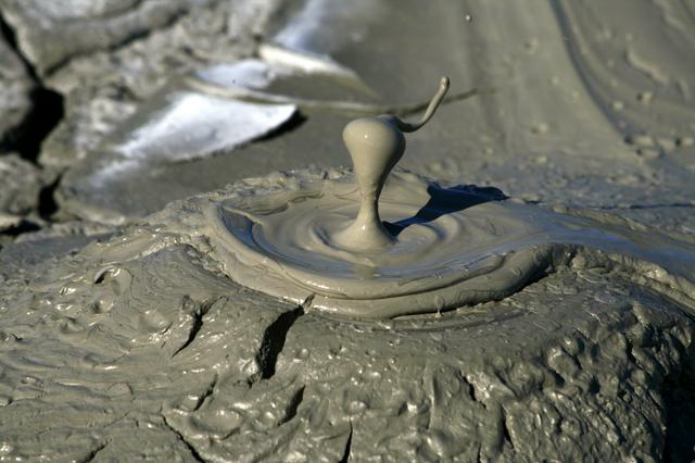 Maccaluba mud volcano.