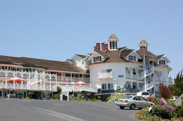 The Madonna Inn's ornate exterior