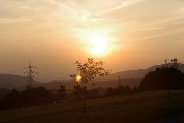 Port Talbot border sunset