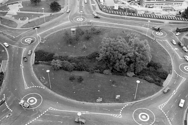 Magic Roundabout in Hemel Hempstead