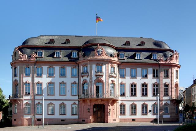 Osteiner Hof, a Rococo building that used to be the governmental headquarters for the region