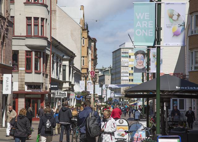 Hightstreet shopping in Södra Forstadsgatan