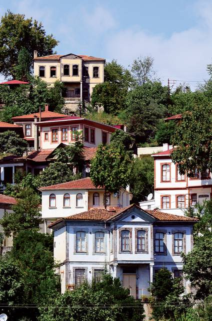 Mansions in Akçaabat, just west of Trabzon