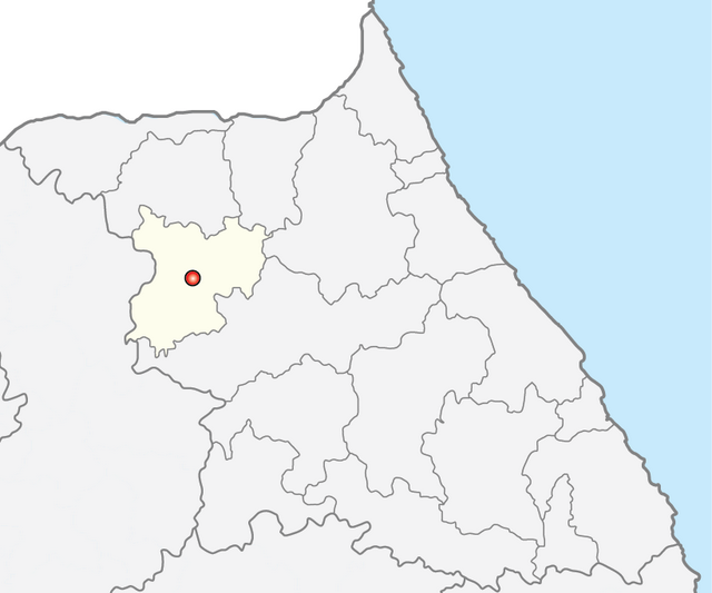 Location of Chuncheon