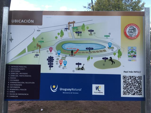 Location map for Patria Gaucha 2018