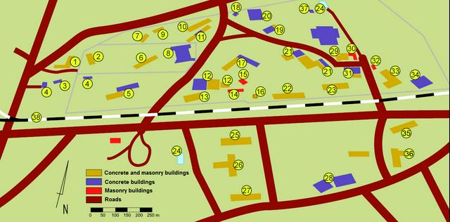 Map of Adolf Hitler's Wolf's Lair