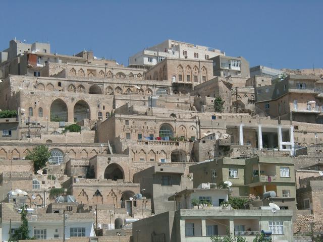 Cityscape of old city