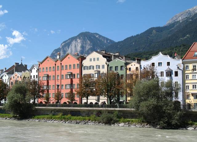 Mariahilf quarter of Innsbruck