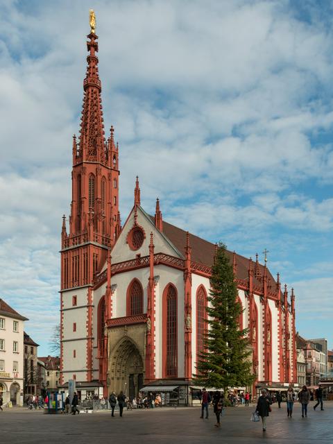 The Marienkapelle in Würzburg as seen from the south-west