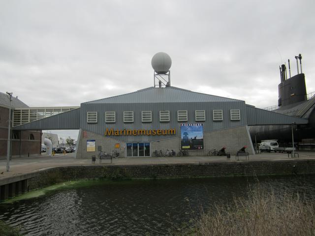 The Marinemuseum's orientation and entrance building