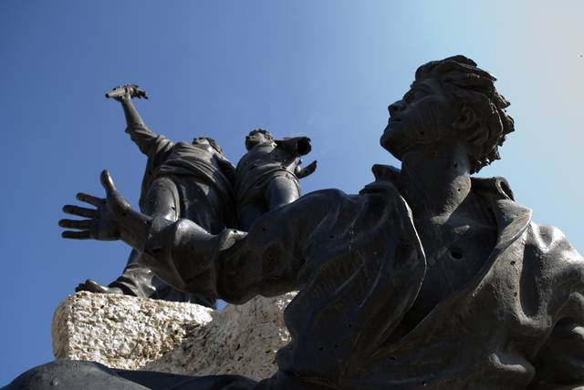 Martyr's Statue in Martyr's Square