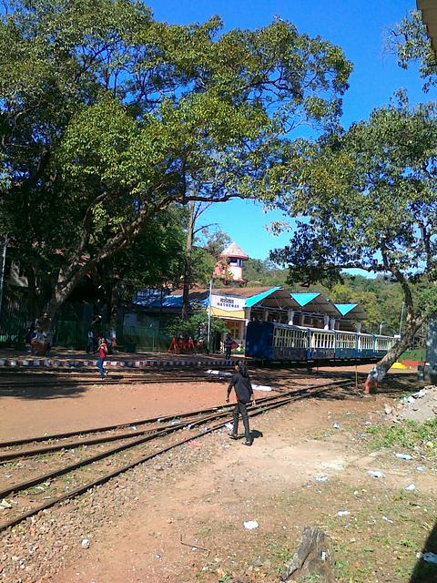 Matheran Railway Station and Toy train