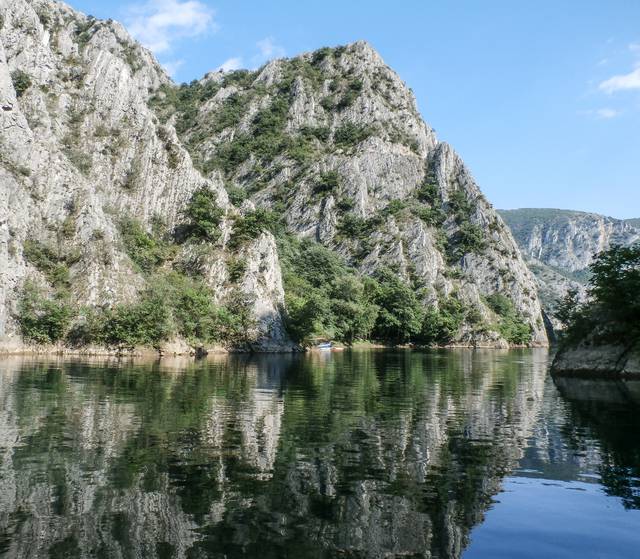 Scenery at Matka Canyon