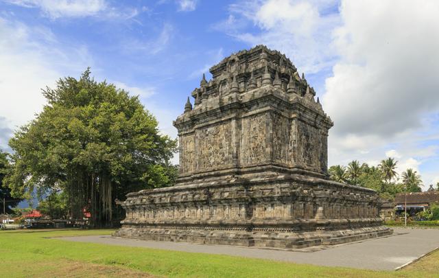 Candi Mendut near Borobudur