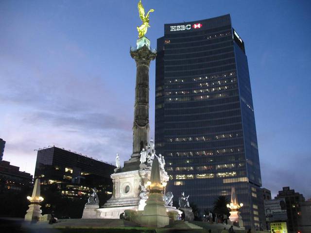 Angel de la Independencia in Zona Rosa