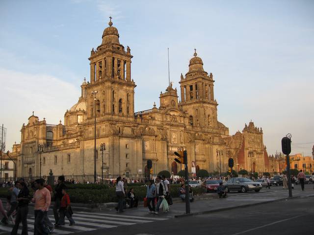 Mexico City Cathedral in the Centro