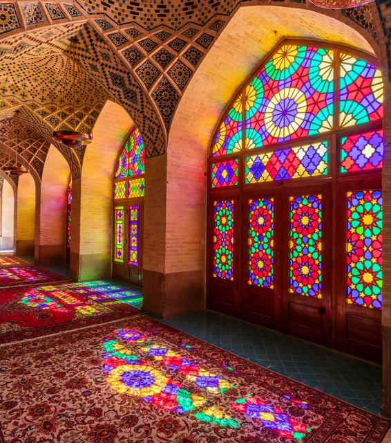 Interior of Nasir al-Mulk Mosque