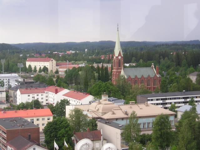 Mikkeli seen from the water tower