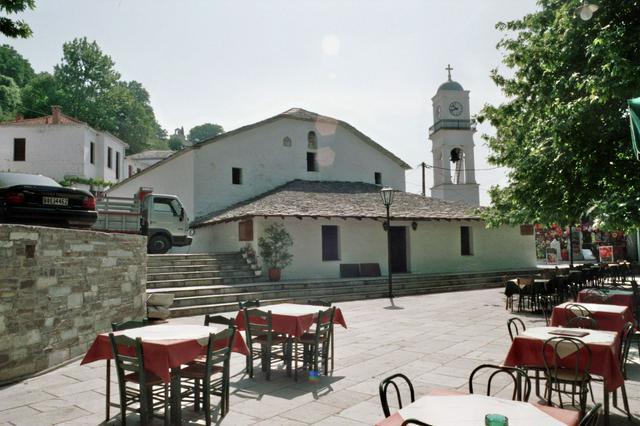 Saint Taxiarchis church on central square