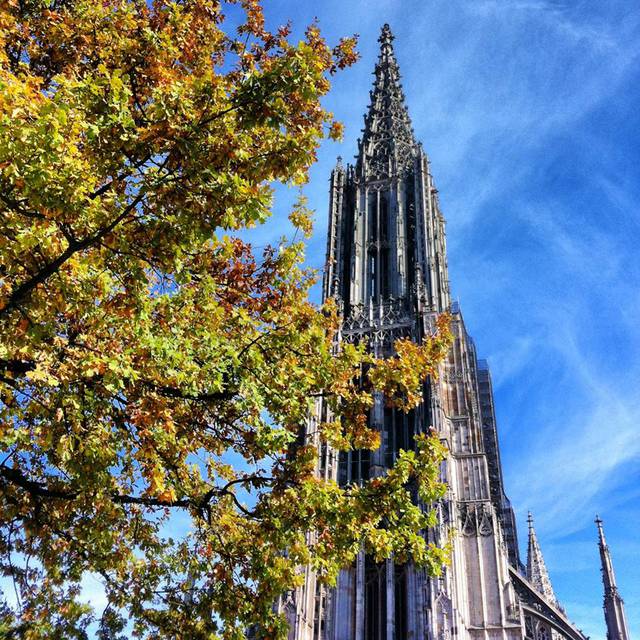 Ulmer Münster, the highest church spire in the world