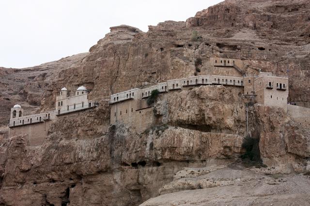 Greek Orthodox Monastery of the Temptation north of Jericho