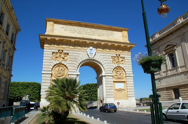 The Arc de Triomphe du Peyrou