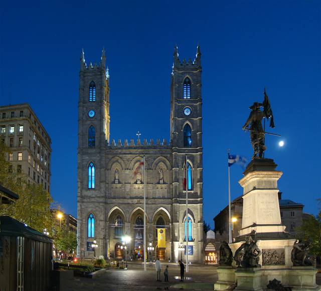 Place d'Armes in Old Montreal