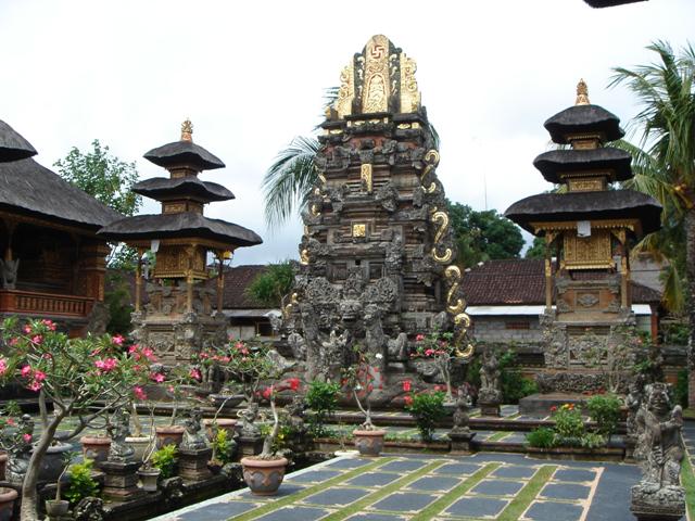 Puri Saren Agung (Water Palace) in central Ubud