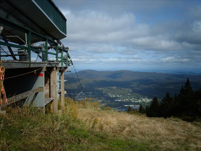 View from the top of Mount Snow