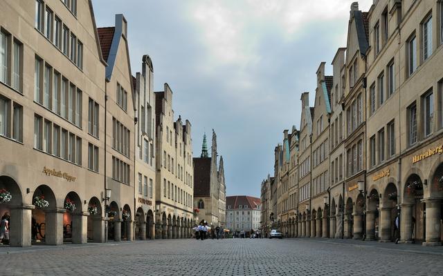 The peaceful old town of Münster