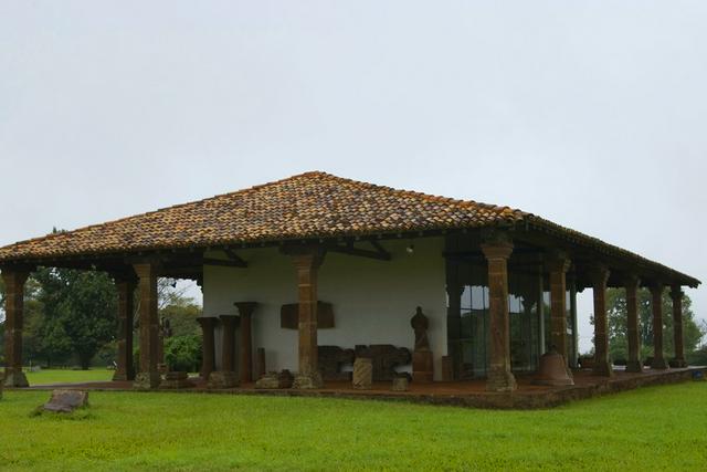 The Mission Museum located on the archeological site to the north of the cathedral.