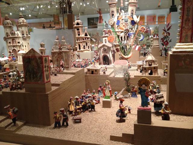 Miniatures at the Museum of International Folk Art