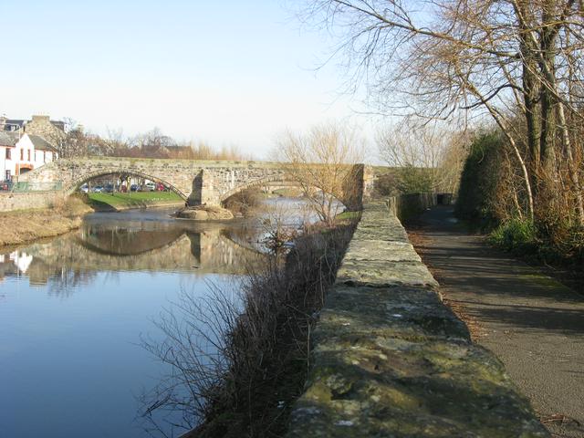 The third version of the Roman bridge was built in 1597