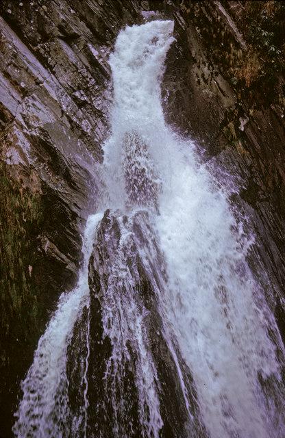The waterfall