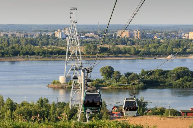 The cableway