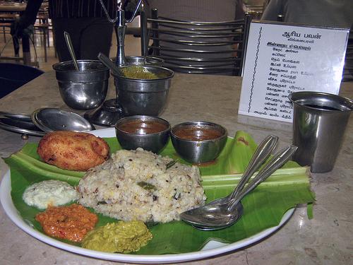 Tamil breakfast is very spicy