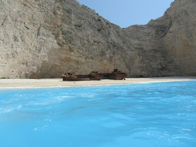 The shipwreck of the Panagiotis