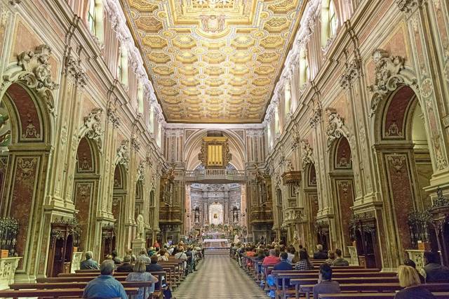 Interior of Carmine Maggiore