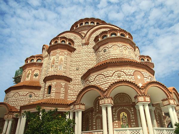 The church of Nea Moudania.