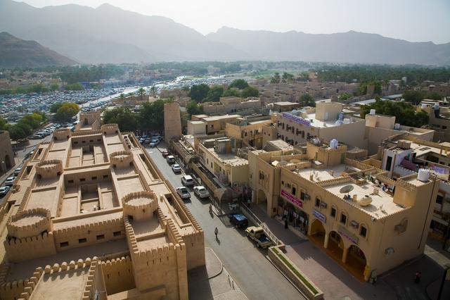 View from the tower of Nizwa Fort